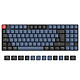 Keychron K13 Pro Brown Wired or wireless keyboard - TKL - USB/Bluetooth - brown mechanical switches (Gateron Brown switches) - RGB backlighting - QWERTY, French