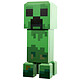 Ukon!c Minifrigorífico Minecraft Creeper 10L Mini nevera - 10L - 12 latas - luz LED verde interna