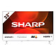 Sharp 32FH2EW Téléviseur LED HD 32" (81 cm) - Wi-Fi/Bluetooth/Ethernet - Android TV/Google Assistant - 3x HDMI - Son 2.0 16W