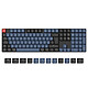 Keychron K5 Pro Red Wired or wireless keyboard - USB/Bluetooth - red mechanical switches (Gateron Low Profile 2.0 Red switches) - RGB backlighting - QWERTY, French