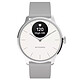 Withings ScanWatch Light (38 mm / White) Connected watch - 50 m waterproof - GPS - PGG sensor - activity tracking - Bluetooth Low Energy - 30-day battery life