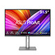 ASUS 31.5" LED ProArt PA329CRV 3840 x 2160 pixels - 5 ms (grey to grey) - 16:9 format - IPS panel - HDR - Adaptive-Sync - DisplayPort/HDMI/USB-C - Pivot - USB 3.0 Hub - Silver/Black
