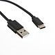TEXTORM Câble USB-C vers USB-A 2.0 - Mâle/Mâle - 50 CM Câble USB-C vers USB-A 2.0 - Mâle / Mâle - 0.5 mètre