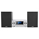 Kenwood M-9000S-S Argent Micro-chaîne CD/FM/DAB+/MP3 - 2 x 50 Watts - Bluetooth 4.2 - Port USB