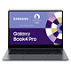 Samsung Galaxy Book4 Pro 14" (NP944XGK-KG2FR). Intel Core Ultra 5 125H 16 GB SSD 256 GB 14" AMOLED 120 Hz Wi-Fi 6E/Bluetooth Webcam Windows 11 Professional .
