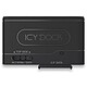 ICY DOCK EZ-Adapter MB104U-1SMB USB-C 3.1 to 2.5" HDD/SSD or M.2 SATA/PCIe NVMe adapter