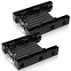 ICY DOCK EZ-Fit Lite MB290SP-DUAL 2x Rack for 2 2.5" IDE/SATA hard disks or SSDs in 3.5" bay