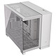 Corsair 2500X (White) Mini Tower case with tempered glass front panel - Compatible with ASUS BTF and MSI Project Zero