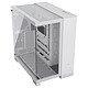 Corsair 6500X (White) Medium tower case with tempered glass panel and front - Compatible with ASUS BTF and MSI Project Zero