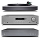 Cambridge Audio AX R100D + Alva ST + AXN10 2 x 100 W integrated stereo amplifier + Turntable + Network audio player
