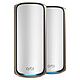 Netgear Orbi WiFi 7 Série 970 Routeur + Satellite (RBE972S) Routeur RBE971 Quad-Band Wi-Fi BE27000 (11530 + 8647 + 5765 + 1147) - WAN 10 GbE + Satellite RBE970 Quad-Band Wi-Fi BE27000 (11530 + 8647 + 5765 + 1147)