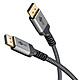 Goobay Plus DisplayPort 1.4 8K cable (1 m) 8K@60Hz and 4K@144Hz compatible DisplayPort male to DisplayPort male cable (1 metre)