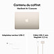 Apple MacBook Air M3 13 pouces (2024) Lumière stellaire 8Go/256 Go (MRXT3FN/A)  pas cher