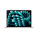 Apple MacBook Air M3 15 pouces (2024) Argent 8Go/256 Go (MRYP3FN/A) Puce Apple M3 CPU 8 coeurs (GPU 10 coeurs) 8 Go SSD 256 Go 15.3" LED Liquid Retina Wi-Fi 6E/Bluetooth Webcam Mac OS Sonoma