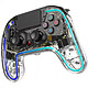 Spirit of Gamer Neón BT RGB Mando inalámbrico - Bluetooth - Sensor giroscópico de 6 ejes - Compatible con PS4/PC/iOS/Android