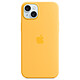 Apple Silicone Case with MagSafe Rayon de Soleil Apple iPhone 15 Plus Coque en silicone avec MagSafe pour Apple iPhone 15 Plus