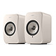 KEF LSX II LT Pebble White Active compact wireless speakers 2 x 100W - Wi-Fi/Bluetooth/Ethernet - Chromecast/AirPlay 2 - HDMI ARC - USB-C