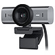 Logitech MX BRIO Graphite Webcam - Ultra HD 4K - deux microphones avec réduction de bruit - cache pour webcam - compatible Microsoft Teams, Zoom, Google Meet