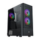 Xigmatek Hero II Air 3F Medium tower case with tempered glass window and 3 fixed 120mm auto RGB fans