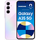 Samsung Galaxy A35 5G Lila (6GB / 128GB) Smartphone 5G-LTE Dual SIM IP67 - Exynos 1380 8-Core 2,4 GHz - RAM 6 Go - Pantalla táctil Super AMOLED 120 Hz 6,6" 1080 x 2340 - 128 Go - NFC/Bluetooth 5.3 - 5000 mAh - Android 14
