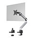 Durable Select Plus monitor support for 1 screen with table mounting Monitor stand with flexible arm and double fixing system for 1 screen from 17" to 32".