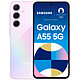 Samsung Galaxy A55 5G Lilla (8GB / 128GB) Smartphone 5G-LTE Dual SIM IP67 - Exynos 1480 8-Core 2.75 GHz - RAM 8 Go - Touch screen Super AMOLED 120 Hz 6.6" 1080 x 2340 - 128 Go - NFC/Bluetooth 5.3 - 5000 mAh - Android 14