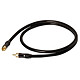 Real Cable EAN-2 1m Câble audio numérique coaxial très haute qualité RCA mâle/mâle (1m)