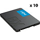 Crucial BX500 500 Go (x 10) 10 x SSD 500 Go 2.5" 7mm Serial ATA 6Gb/s 