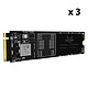 Fox Spirit PM18 M.2 2280 PCIE NVME 240 GB (x 3) 3 x SSD 240 Go NAND 3D TLC M.2 2280 PCI-E 3.0 4x NVMe