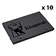 Kingston SSD A400 480 Go (x 10) 10 x SSD 480 Go 2.5" 7mm Serial ATA 6Gb/s