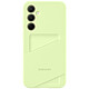 Samsung Galaxy A35 5G Card Case Light Green Soft case with card holder for Samsung Galaxy A35 5G