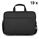 Urban Factory Pack of 10x Nylee 15.6" Pack of 10x laptop bags (up to 15.6")