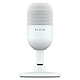 Razer Seiren v3 Mini (White) USB microphone - ultra-compact - super-cardioid - Tap-to-Mute function - LED indicator