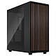 Fractal Design North XL TG Charcoal Dark Grand Tour case with tempered glass side panel and walnut front panel