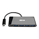 Eaton Tripp Lite Hub USB 3.1 Tipo-C 4x Puertos USB-A, 1x Puerto USB-C con Power Delivery de 60 W Concentrador USB de 5 puertos con suministro de energía de 60 W