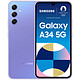 Samsung Galaxy A34 5G Lavanda (6GB / 128GB) Smartphone 5G-LTE Dual SIM IP67 - MediaTek Dimensity 1080 8-Core 2.6 GHz - RAM 6 GB - Pantalla táctil Super AMOLED 120 Hz 6.6" 1080 x 2340 - 128 GB - NFC/Bluetooth 5.3 - 5000 mAh - Android 13