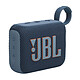 JBL GO 4 Bleu Mini enceinte portable sans fil - Bluetooth 5.3 - Conception étanche IP67 - USB-C - Autonomie 7h