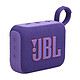 JBL GO 4 Violet Mini enceinte portable sans fil - Bluetooth 5.3 - Conception étanche IP67 - USB-C - Autonomie 7h