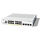 Cisco Catalyst 1300 C1300-16P-4X Conmutador web gestionable de nivel 3 16 puertos PoE+ 10/100/1000 Mbps + 4 ranuras SFP+ 10 Gbps