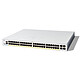 Cisco Catalyst 1300 C1300-48P-4G Conmutador web gestionable 48 PoE de nivel 3 + puertos 10/100/1000 Mbps + 4 ranuras SFP de 1 Gbps