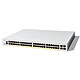 Cisco Catalyst 1300 C1300-48P-4X Switch web manageable niveau 3 48 PoE+ ports 10/100/1000 Mbps + 4 logements SFP+ 10 Gbps
