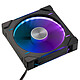 Phanteks D30-140 D-RGB inverso negro Ventilador de caja PWM de 140 mm con iluminación RGB direccionable