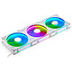 Phanteks D30-140 Regular D-RGB Blanc (x 3) 3 x Ventilateurs de boîtier 140 mm PWM avec éclairage RGB adressable