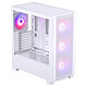 Phanteks XT PRO ULTRA (White) Mid-tower case with tempered glass side panel and 4 D-RGB fans - ASUS BTF and MSI Project Zero compatible