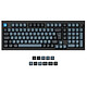 Keychron Q5 Pro Red Wired or wireless keyboard - 96% format - USB/Bluetooth - red mechanical switches (Keychron K Pro switches) - RGB backlighting - AZERTY, French