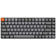 Keychron K3 Max Red Wired or wireless keyboard - 75% format - USB/Bluetooth/RF 2.4 GHz - red mechanical switches (Gateron Low Profile 2.0 Red switches) - RGB backlighting - QWERTY, French