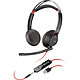 HP Poly Blackwire 5220 USB-A Stereo Black Professional stereo wired headset - USB-A