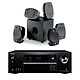 Onkyo TX-NR5100B Black + Focal Sib Evo 5.1 7.2 Home Cinema Receiver - 165 Watts + 5.1 Speaker Pack with Subwoofer