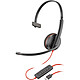 HP Poly Blackwire C3210 USB-C Mono Negro (a granel) Auriculares profesionales mono con cable - USB-C