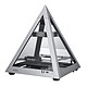 AZZA PIRÁMIDE MINI 806 Caja piramidal compacta con frentes de cristal templado